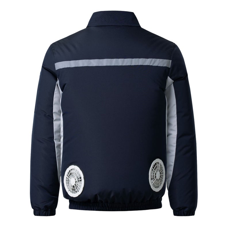 Summer Cooling Air-Conditioned Clothing For Men And Women With Fans, Construction Site Labor Protection Workwear Uniforms, Refrigeration Work Clothes - Image 1